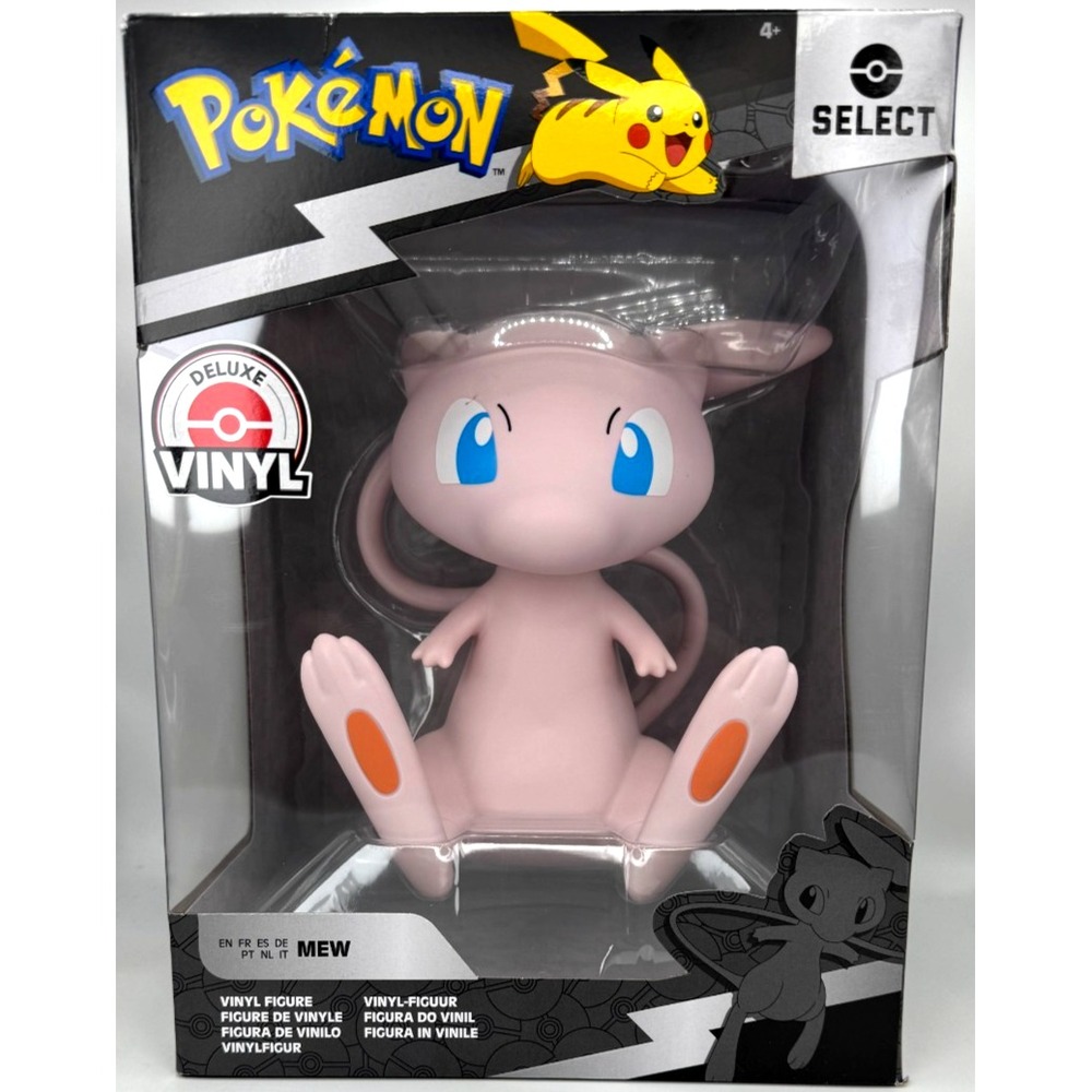 Pokémon Select Deluxe Vinyl Mew Figure Series 3 Jazwares PKW4231 Brand New